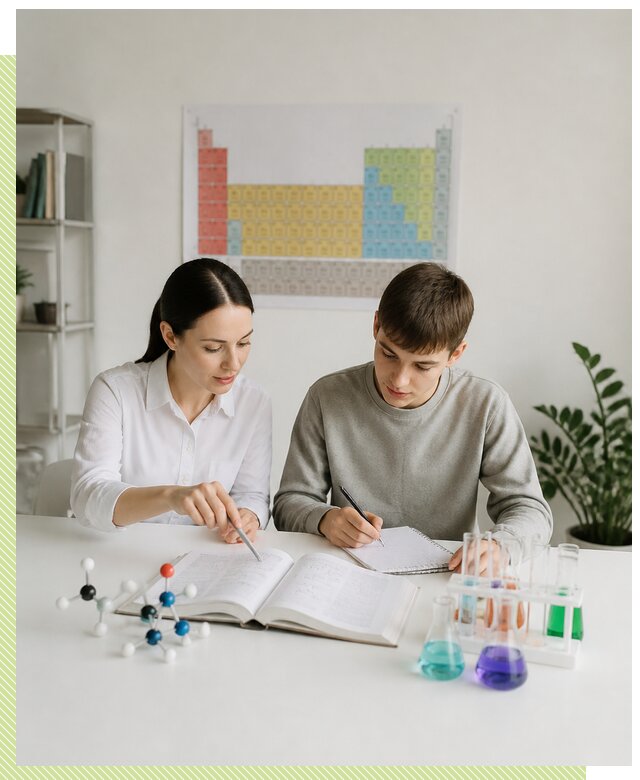 Репетитор по химии для школьников и студентов в Электростали
